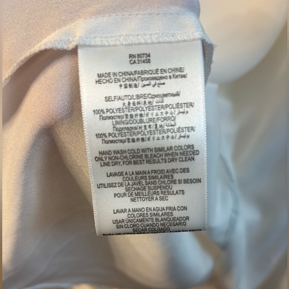 Max & Cleo White One Shoulder Sundress - Picture 8 of 10
